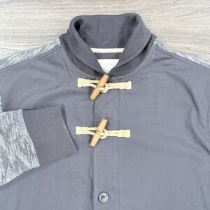 Banana Republic Heritage Collection Black Sweater Jacket Toggle XL